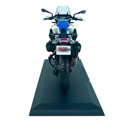 WXSM Motocicleta Modelo 1:12 con Base para BMW R1250 GS, Réplicas De Motocicletas, Decoración De Motocicletas, Juguete para Niños, Regalo De Cumpleaños