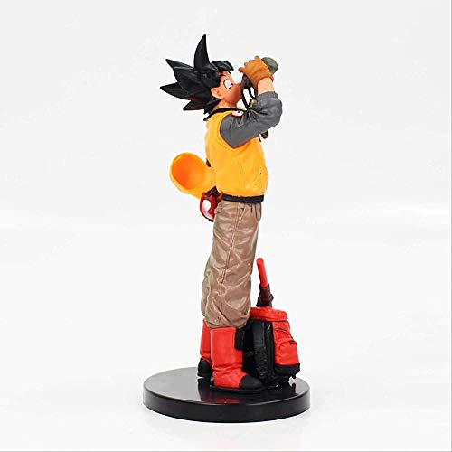 WYETDAS 20Cm Dragon Ball Z Son Goku Beber Agua Dragonball Scultures Tenkaichi Budokai 3 PVC Figura de acción Anime Figura Anime Regalo