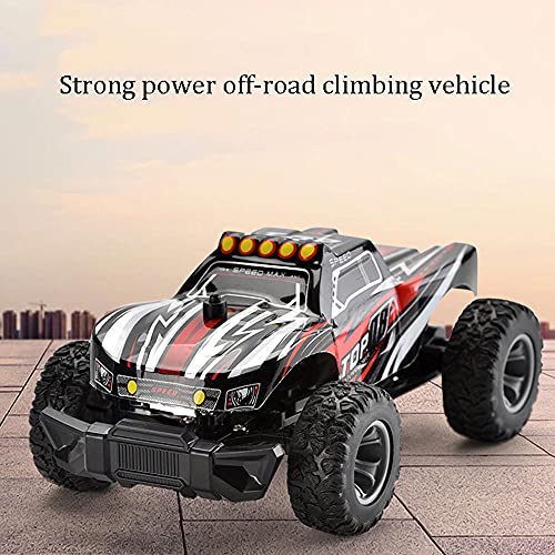 WYKDDM 2.4G Bigfoot Monster Camión de Control Remoto Todo Terreno Vehículo RC de Alta Velocidad 1/28 Escala Todo Terreno RC Coche Juguete eléctrico Buggy niños y niñas