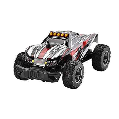 WYKDDM 2.4G Bigfoot Monster Camión de Control Remoto Todo Terreno Vehículo RC de Alta Velocidad 1/28 Escala Todo Terreno RC Coche Juguete eléctrico Buggy niños y niñas