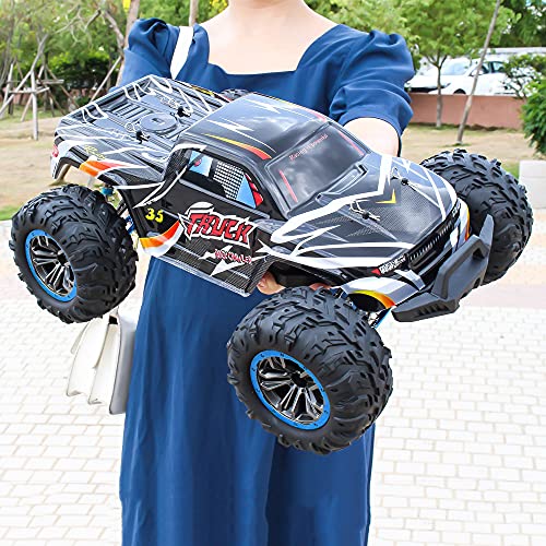 WYKDDM Todo Terreno Escalada Coche De Control Remoto 4WD Bigfoot Monster RC Camión De Alta Velocidad Deriva Vehículo RC 2.4G Todo Terreno Escalada RC Buggy Juguete para Niños Regalo