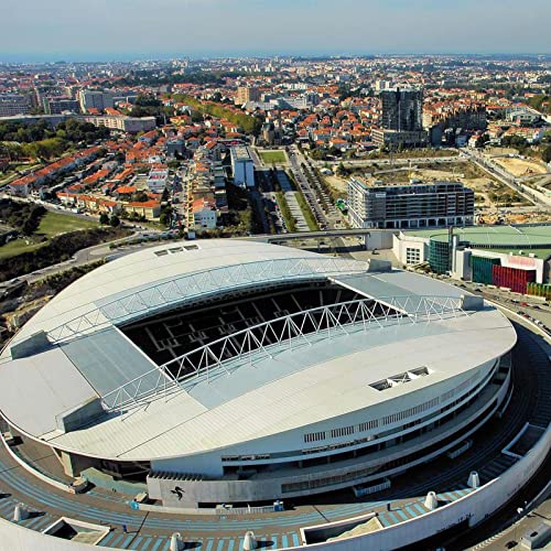 X-Toy Dragon Stadium Portugal Stadium Jigsaw Puzzle Modelo, Fans Juguetes y Regalos