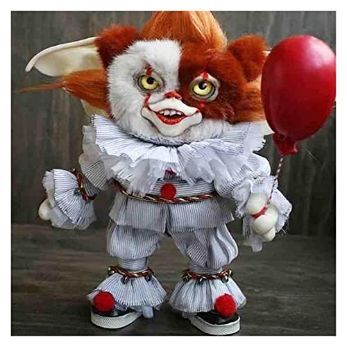 xczbb Juguetes de Peluche 20cm Halloween Hecho a Mano Muñeca Peluche Toy Soft Lindo Gremlins Peluche Muñeca Relleno Muñeca Simulación Juguetes Blandos (Color : White, Size : About 15cm)