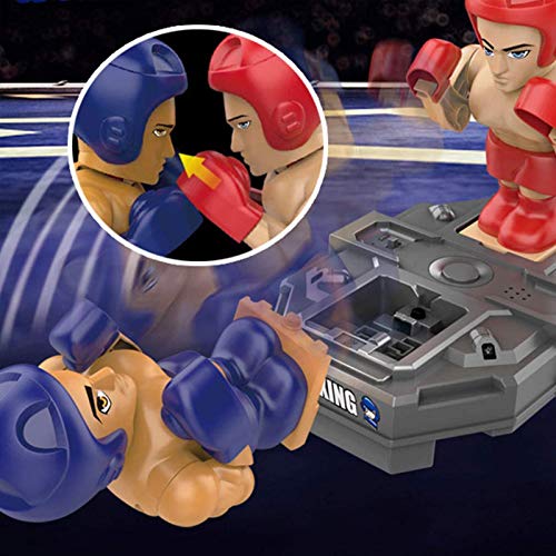 XDLH Juego De Robots De Boxeo, Luchando contra El Robot Luchando para Niños Padre-Niño Doble Lucha Rompecabezas Eléctrico Inteligente Inducción Juguete