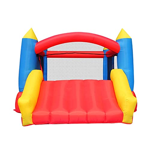 XQWERJ Tobogán para niños, Interior y Exterior, pequeño, Grande, Castillo Inflable, trampolín para el hogar, Parque de Seguridad para niños