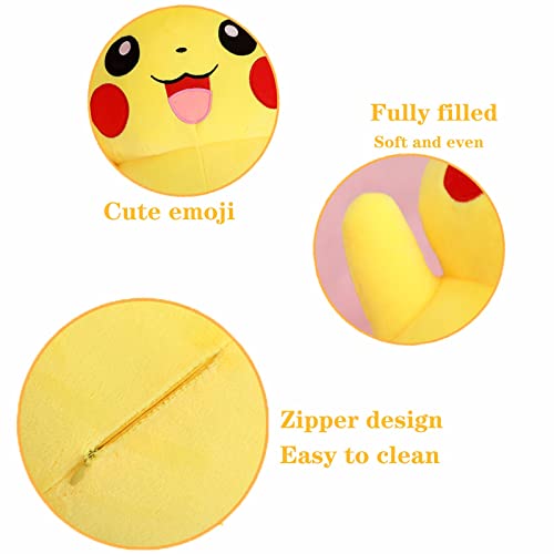 YANI Pikachu Llush Toy, Pokemon Pikachu, Lindo Anime Muñeca De Peluche, Juguete De Regalo De Los Niños, Pikachu Japón Película Dibujos Animados Anime Juguete 25cm