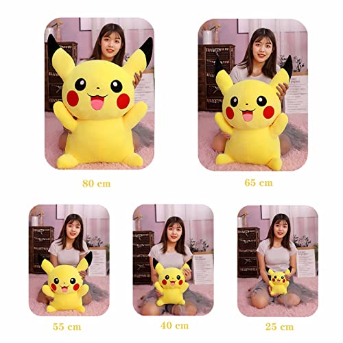 YANI Pikachu Llush Toy, Pokemon Pikachu, Lindo Anime Muñeca De Peluche, Juguete De Regalo De Los Niños, Pikachu Japón Película Dibujos Animados Anime Juguete 25cm