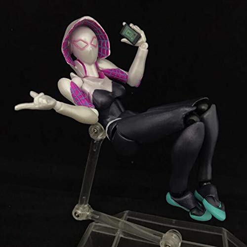 Yanshangqi Spider Gwen pintó el Avengers Spiderman PVC Figura - 6.1 Pulgadas