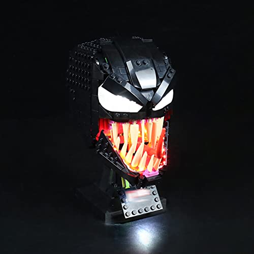 YBLOC Kit De Iluminación LED para Lego 76187 Spider-Man Venom, Espectáculo De Luces Compatible con Lego 76187 (No Incluye El Juego Lego)