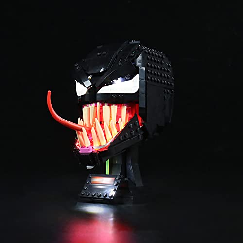 YBLOC Kit De Iluminación LED para Lego 76187 Spider-Man Venom, Espectáculo De Luces Compatible con Lego 76187 (No Incluye El Juego Lego)