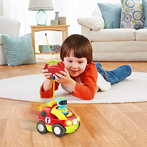 YGB 2022 NewToy Modelo Toy Toy RC Cars para niños o niñas Vehículos de Juego Juguetes para automóviles Regalos adecuados a Partir de 18 Meses o más (1,2,3 años de Edad)