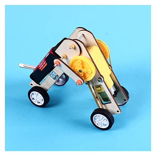 YIBOTE Kit de experimentación científica Steam Electronic Bricolaje Robot de Arrastre de Gusanos ensamblan Juguetes de tecnología de la Escuela de Modelo Educativo