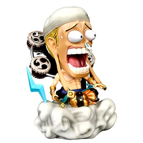 Yifuty Figuras de Anime japonés One Piece GK Modelo Lbs Thor Aini Road Expresión sorprendida Decoración Hecha a Mano Muñeca Regalo para Adultos/niños Decoración Lugar Genuino (H: 210MM)