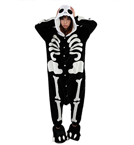 Yimidear Unisex Cálido Pijamas para Adultos Cosplay Animales de Vestuario Ropa de Dormir Halloween y Navidad