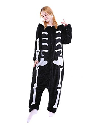 Yimidear Unisex Cálido Pijamas para Adultos Cosplay Animales de Vestuario Ropa de Dormir Halloween y Navidad