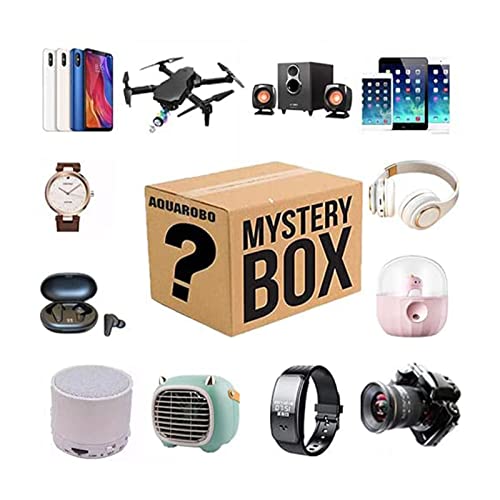 YJZA Mystery Box Electronics, Lucky Box, Smartphone, muy económico, aleatorio, latido del corazón, excelente relación calidad-precio, dé una sorpresa roja