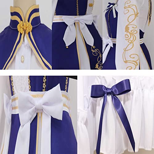 YLJXXY Miracle Nikki Cosplay Dress, Anime Cosplay Disfraces para Mujer, Blue-L