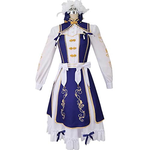 YLJXXY Miracle Nikki Cosplay Dress, Anime Cosplay Disfraces para Mujer, Blue-L