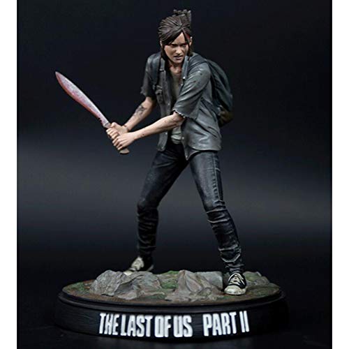 YLJXXY The Last of Us Part II Figuras De Acción, Ellie with Machete Anime Estatua Modelo, PVC Ambiental Protección Materiales Adornos Decoración De Escritorio De Oficina En Casa