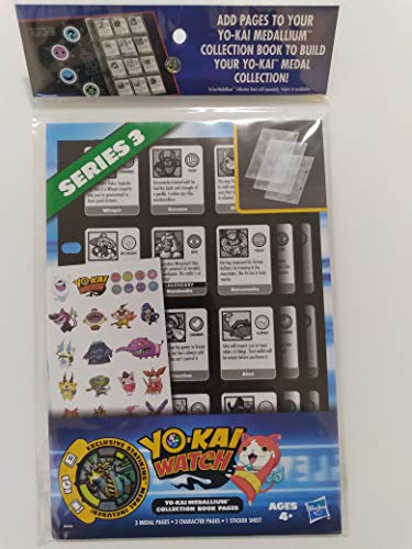 Yo-Kai - Páginas de Libro para Reloj de la colección Medallium (la Serie Puede Variar)