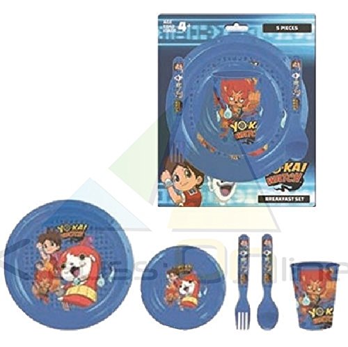 Yo-Kai reloj 4620bl-6667 desayuno/almuerzo/cena Set