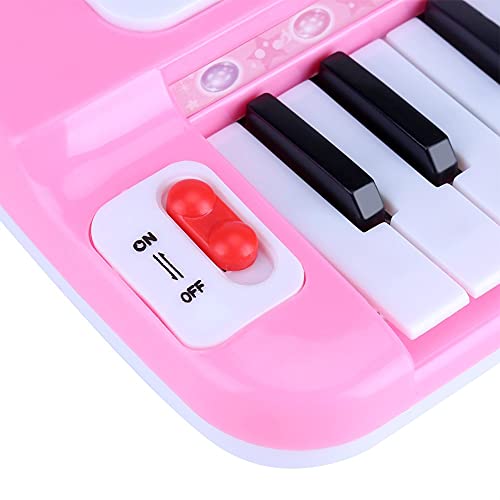 Yosoo Piano para Niños Teclado Electrónico Piano con Micrófono 37 Teclas Regalo para Niños Juguete de Música Multifuncional (Tipo 2)