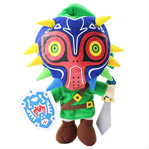 Youhj 2Pcs Anime Cartoon Zelda Plush Toys 30Cm, Majora'S Mask Stuffed Doll Niños