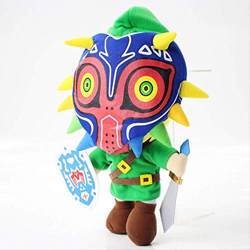 Youhj 2Pcs Anime Cartoon Zelda Plush Toys 30Cm, Majora'S Mask Stuffed Doll Niños