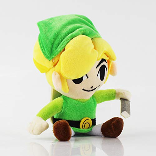 Youhj Zelda Link Plush Toys 20Cm, Regalo De Juguetes De Muñeca Rellena para Niños