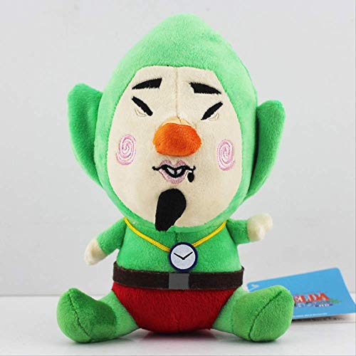 Youhj Zelda Plush Toy Princess Cartoon Link Boy con Espada Muñecas De Peluche Regalo para Niños 18 Cm