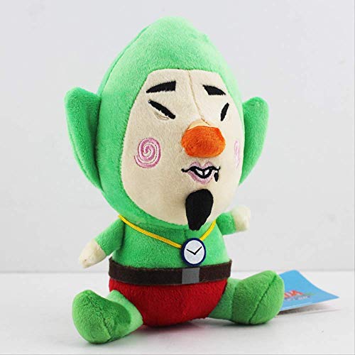 Youhj Zelda Plush Toy Princess Cartoon Link Boy con Espada Muñecas De Peluche Regalo para Niños 18 Cm