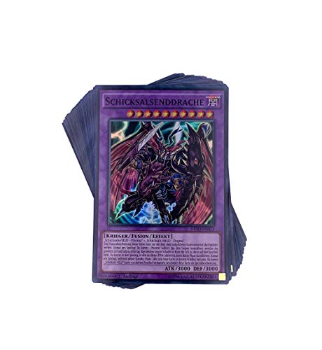 Yu-Gi-Oh! - Juego de cartas holográfico (sin tarjetas dobles, 30 unidades)