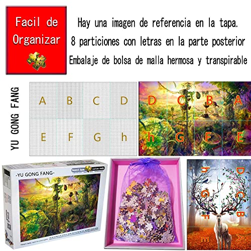 YU GONG FANG Puzzle 5000 Piezas Adultos Niños Happy Baby Puzzle 5000 con Póster-Niños y Adultos Educación de Inteligencia DIY Divertido Juego