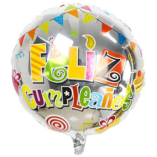 YUANCHENG Globos de Fiesta de 16 Pulgadas, Globo de Helio de Papel de Aluminio para Fiesta de cumpleaños, decoración de Baby Shower, Juguete para niños, golobes, B12