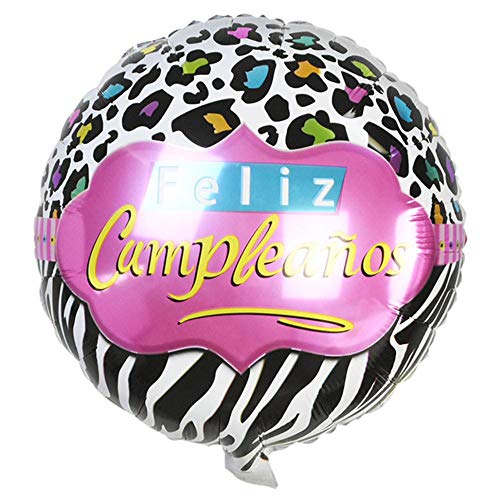 YUANCHENG Globos de Fiesta de 16 Pulgadas, Globo de Helio de Papel de Aluminio para Fiesta de cumpleaños, decoración para Baby Shower, Juguete para niños, golobes, B02