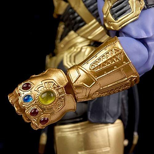 Yubingqin Thanos Figuras de acción Vengadores Final de Partida Guantelete del Infinito Armadura Modelo Juguetes 18cm (Color : No Retail Box)