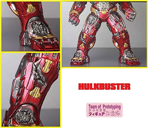 Yubingqin Vengadores Hulkbuster - Figura de acción de PVC (30 cm), diseño de Ironman Hulk