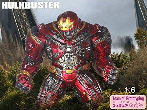 Yubingqin Vengadores Hulkbuster - Figura de acción de PVC (30 cm), diseño de Ironman Hulk