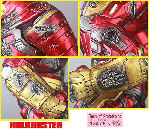 Yubingqin Vengadores Hulkbuster - Figura de acción de PVC (30 cm), diseño de Ironman Hulk