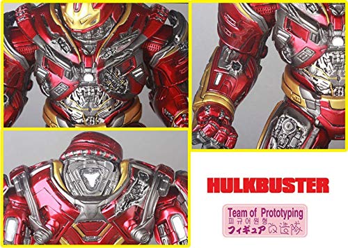 Yubingqin Vengadores Hulkbuster - Figura de acción de PVC (30 cm), diseño de Ironman Hulk