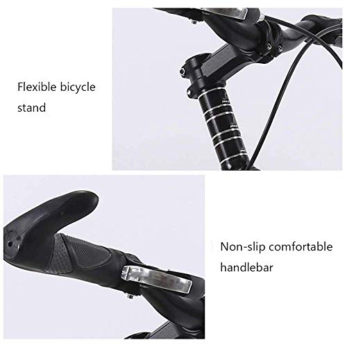 YUCHEN- Bicicletas for niños Bicicleta for niños Bicicleta de 20 pulgadas Ciclismo y niñas Ciclismo, Variable Speed ​​Mountain Mountain Bike Student Double Disc Freno Absorción de descarga de choques