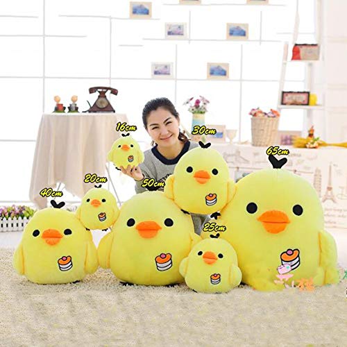 yukeren Pequeños Pollo Polluelos Amarillos De Juguete De Felpa Almohada Muñeca Muñecas Nariz De Pollo Chicas Calientan Shou Wu (Color : Yellow, Size : 50cm)