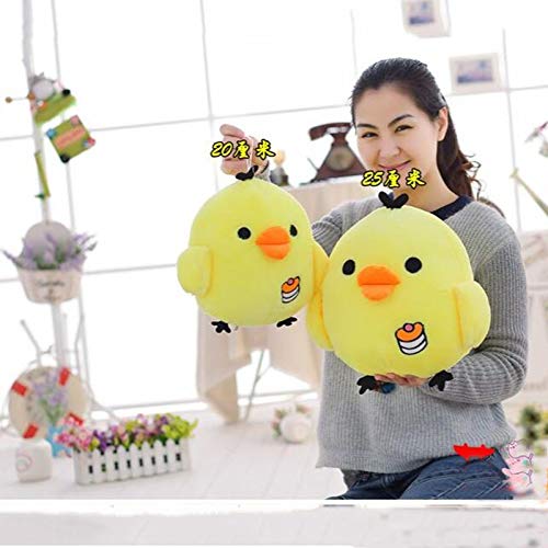 yukeren Pequeños Pollo Polluelos Amarillos De Juguete De Felpa Almohada Muñeca Muñecas Nariz De Pollo Chicas Calientan Shou Wu (Color : Yellow, Size : 50cm)