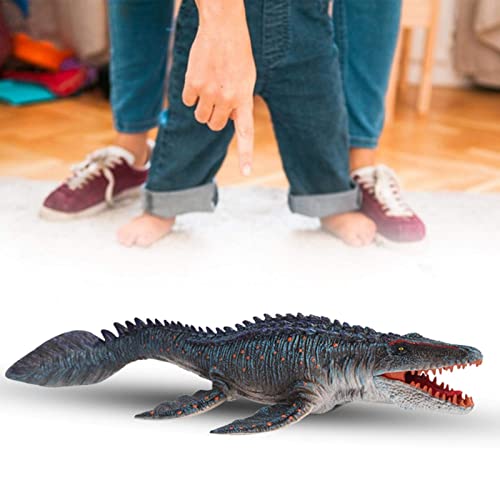 YWEC Jurásico Dinosaurio Modelo, Mosasaurus Toy, Realista Adorno Modelo De Dinosaurio Marino, Figura De Juguete para Juguete De Piscina De Baño, Colección