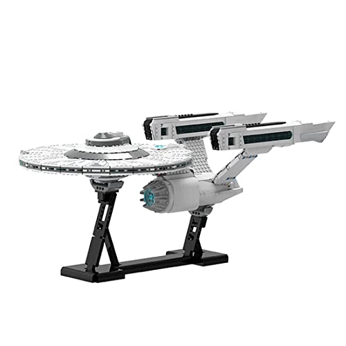 YWS Technics Star Trek - Modelo de bloques de construcción para empresas federales, 2830 piezas Star Trek U.S.S. Enterprise Building Set, exclusivo juguete de construcción compatible con Lego