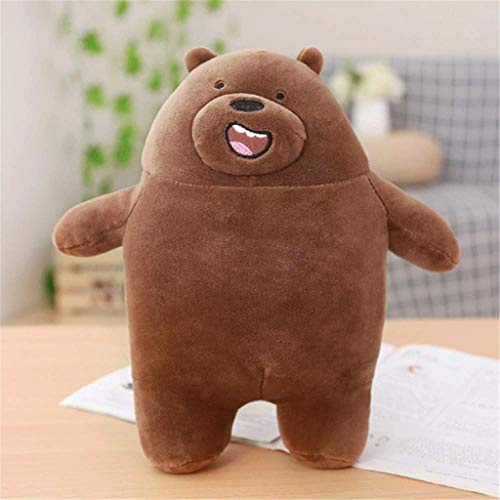 YWSZJ Felpa Juguetes a Animales de Peluche Osos Grandes Juguetes de Peluche para, Oso Pardo Suave muñeca de la Felpa, Oso de Peluche de Juguete de Felpa Animales for niños Girlfriend (Size : 30cm)