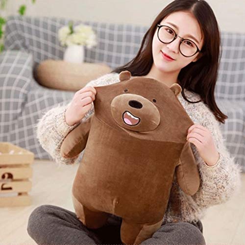 YWSZJ Felpa Juguetes a Animales de Peluche Osos Grandes Juguetes de Peluche para, Oso Pardo Suave muñeca de la Felpa, Oso de Peluche de Juguete de Felpa Animales for niños Girlfriend (Size : 30cm)