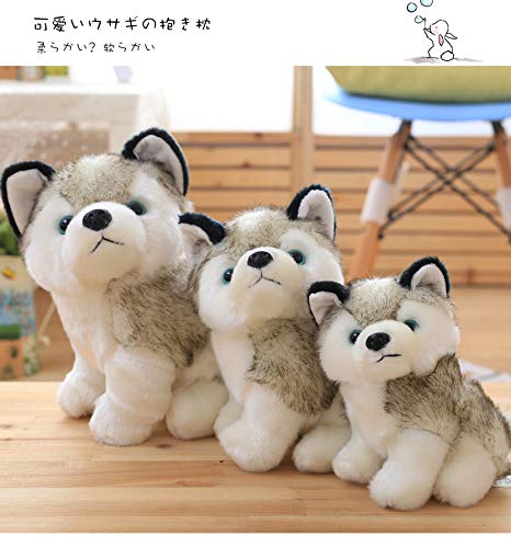 Yxian Juguete Animal de Peluche Husky (7.87in)