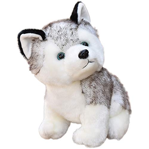 Yxian Juguete Animal de Peluche Husky (7.87in)