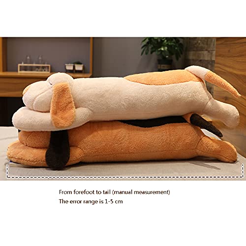 YXYOL Almohada de Felpa,Almohada para Perros Juguete De Peluche,Lindo Perro De Peluche De Juguete Muñecas Cachorro Juguetes Blandos Animal De Peluche